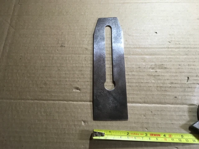 Record Tungsten vanadium no 4 plane iron 2" wide by 7”long in good condition