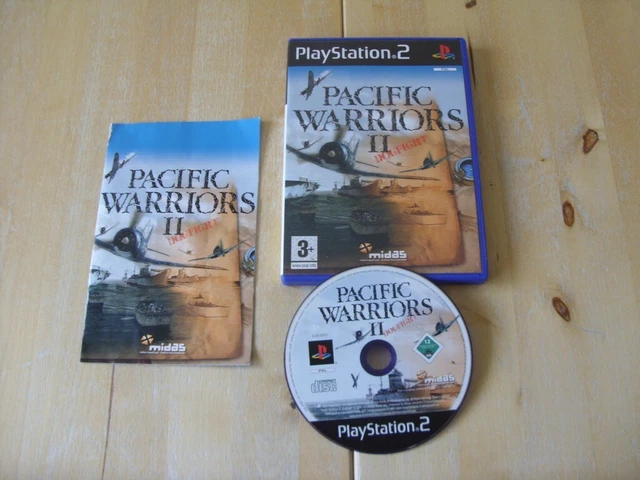 Pacific Warriors II: Dogfight! for Sony Playstation 2 PS2 UK PAL