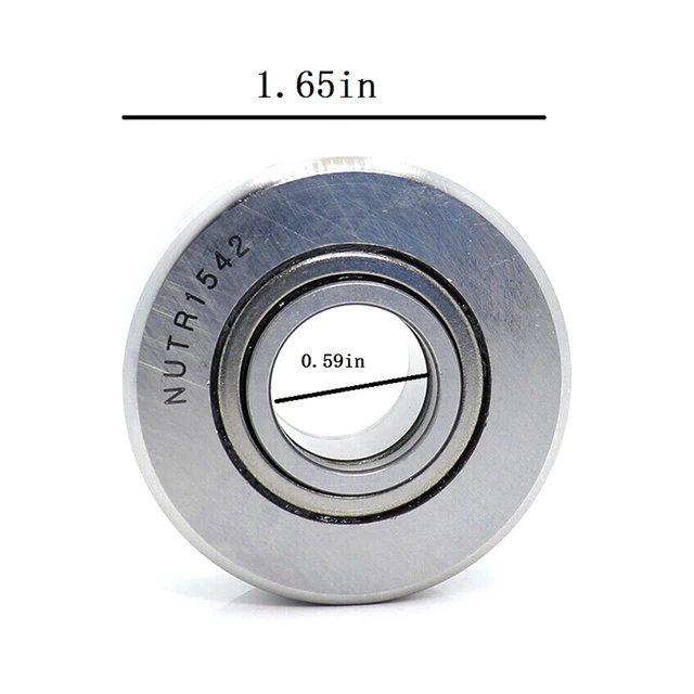LR5302NPPU Track Roller 2-Row Bearing 15x47x19mm - Sealed Cam Follower