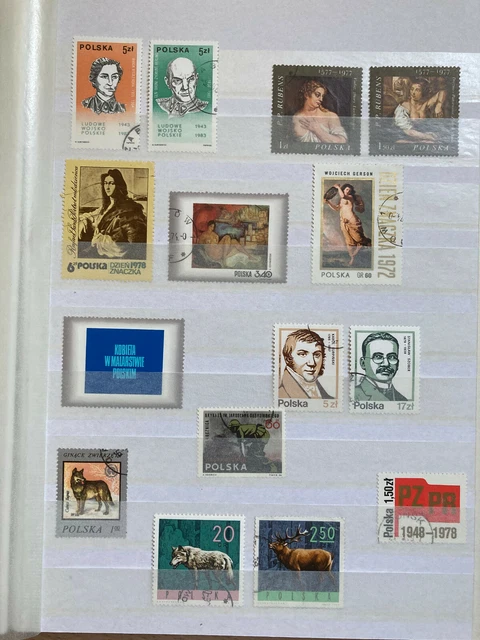 Polen Briefmarken, gestempelt, Konvult 3