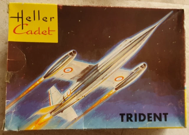 Maquette du Mystère B2 d'Heller cadet au 1/100
