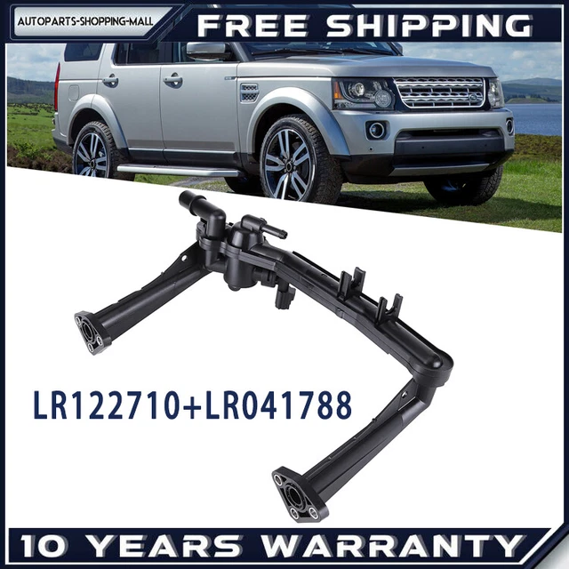 Water Heater Pipe + Sensor 3.0L Supercharged V6 Jaguar Land Rover Rear Coolant