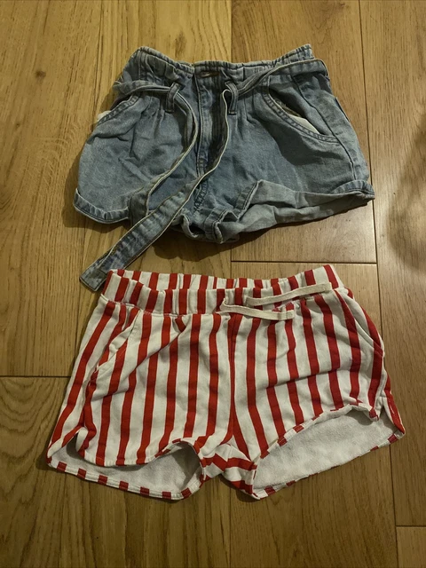bundle girls zara shorts age 8 years