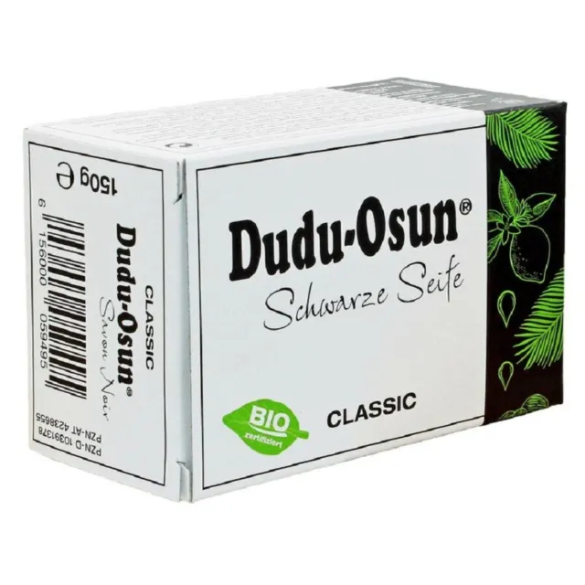 Dudu Osun® Schwarze Seife Classic aus Afrika,150g, Bio, Spa Vivent