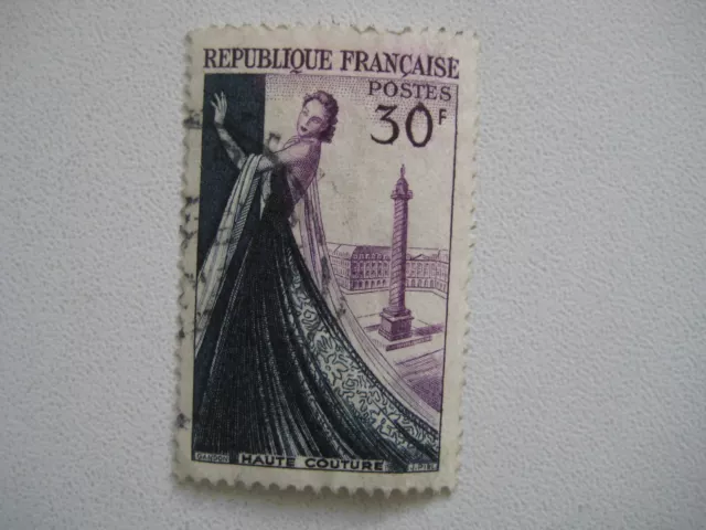 Frankreich France 1953  Mi.Nr. 959  gestempelt  30 F.  Haute Couture  Paris