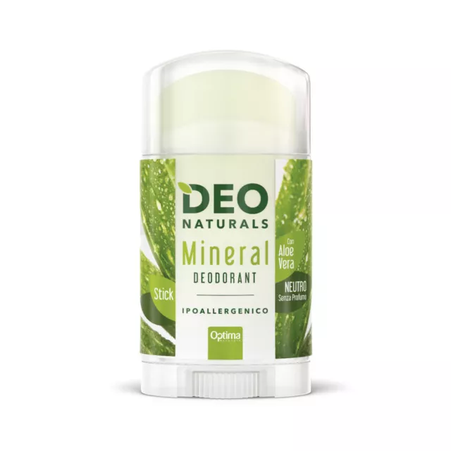 Déodorant Deo Naturals Stick Aloe Vera 100 G Alun Roche De OPTIMA NATURALS