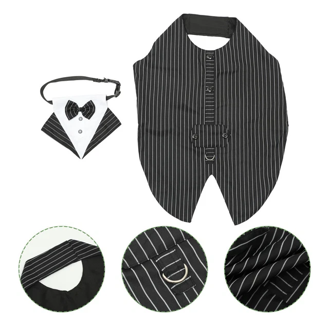 pet accessory Hund Hochzeitskleid Kostüm Für Hund Kleidungsset Polyester-Shirt