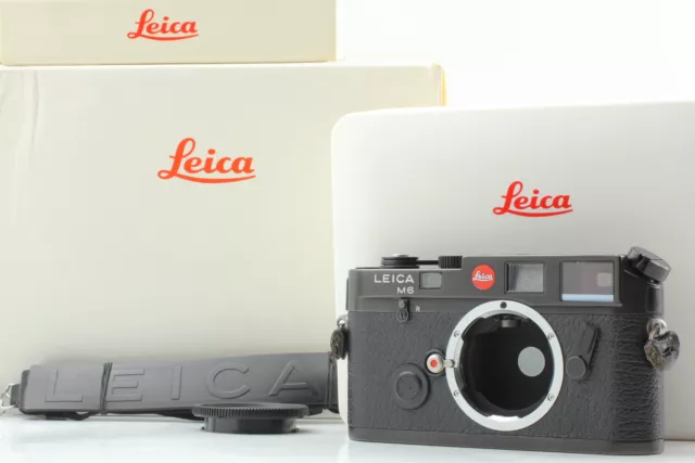 [Near MINT In Box] Leica M6 0.72 Non TTL Black 35m Film Camera Yr1990 From JAPAN