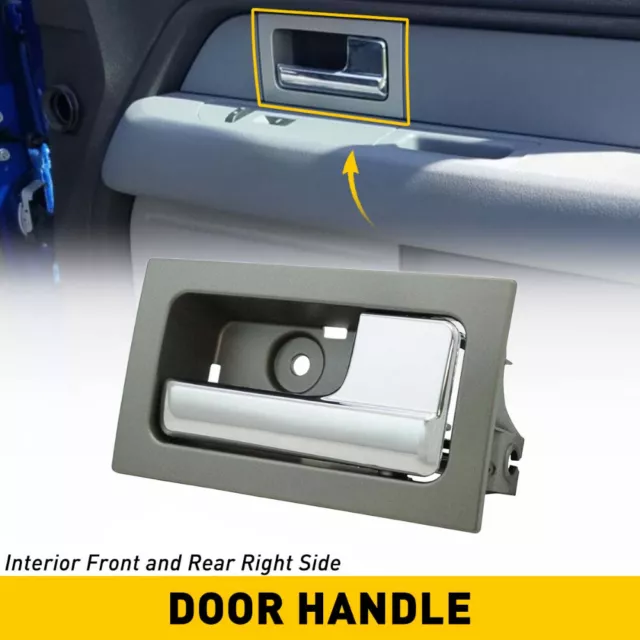 Inside Interior Door Handle RH Right Passenger Side 90825 for OEM Ford F150 Lobo
