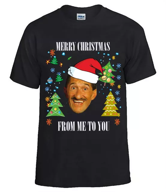 Natale Maglietta Barry Chuckle Da Me To You Divertente/Novità Brutto T-Shirt