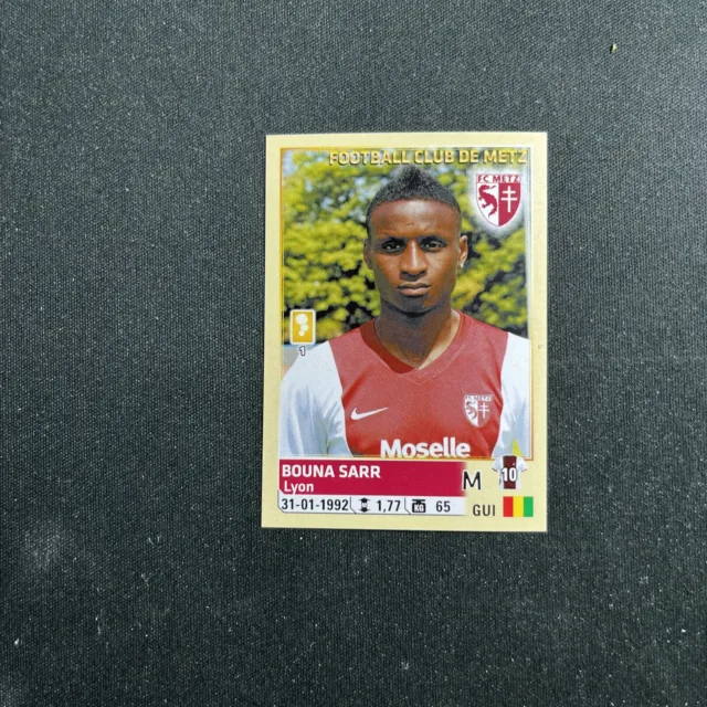 259 Bouna Sarr Metz Panini Ligue 1 2014 2015 France Football