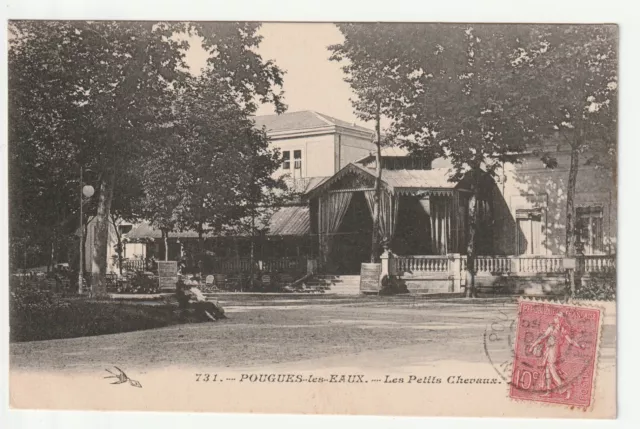 POUGUES LES EAUX - Nievre - CPA 58 - les petits Chevaux