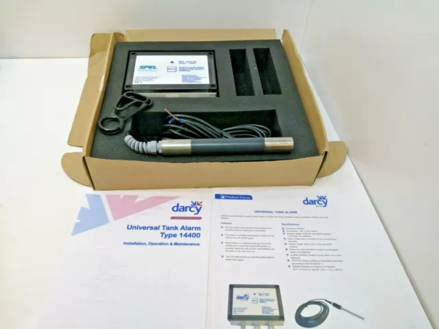 Darcy universal tank alarm 14400  oil water monitor  panel probe kit