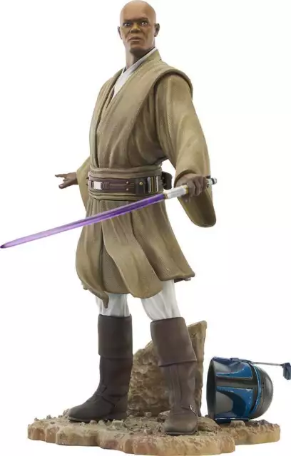 84567 Sw Premier Coll Aotc Mace Windu Statue