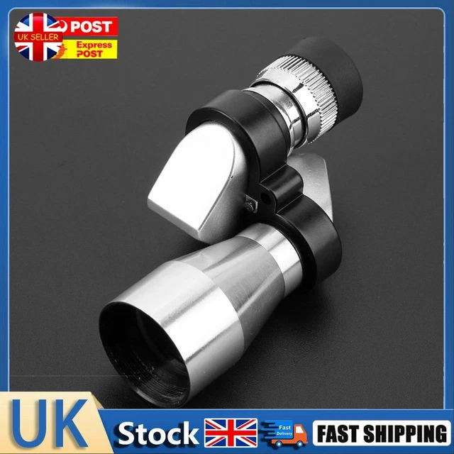 8x20 Mini Corner Binoculars HD Pocket Monocular Outdoor Telescope (Silver) Hot