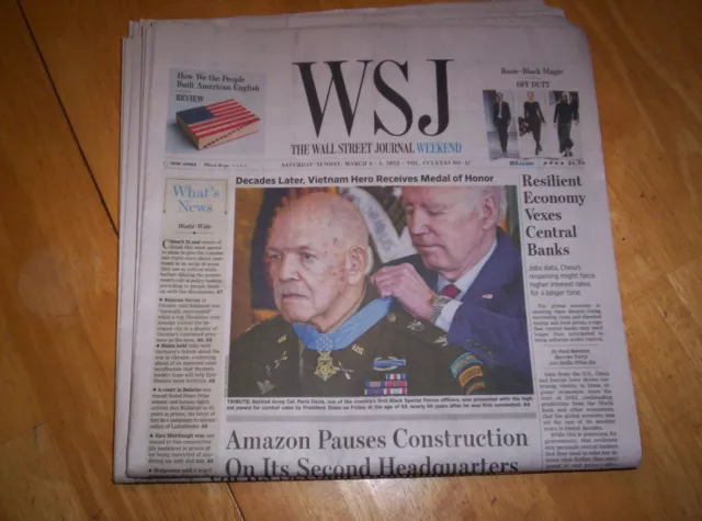 The Wall Street Journal Saturday/Sunday, March 4-5, 2023