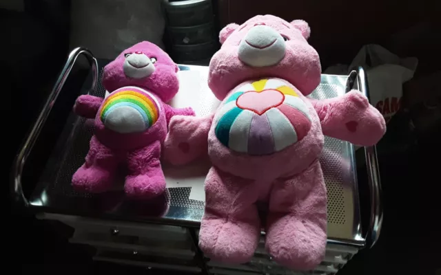 care bears plush x 2