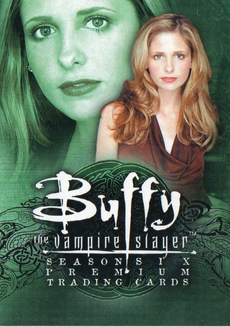 BUFFY THE VAMPIRE Slayer TV Series 6 Individual Trading Cards For Sale ...