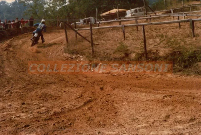 Foto Anni '70 / '80' Gara Di Cross A Castellarano Reggio Emilia Honda