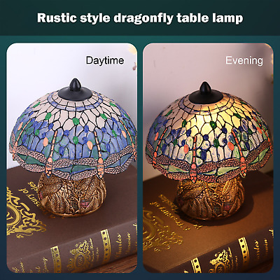 Tiffany Style Hand Crafted Glass Table / Desk / Bedside Lamps- Christmas Present