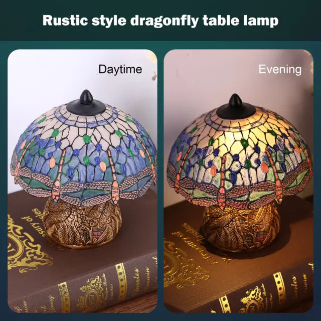 Tiffany Style Hand Crafted Glass Table / Desk / Bedside Lamps- Christmas Present