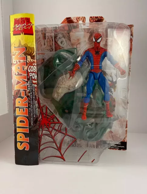 SPIDER-MAN Marvel Select Comics 7” Action Figure Diamond Select Toys Avengers