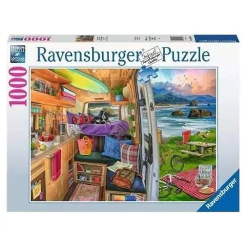 Ravensburger Jigsaw Puzzle Camper Van's View 1000 Piece Landscape