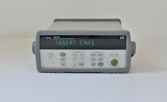 Keysight Agilent 34972A LXI Data Acquisition Switch 6.5 digit DMM with Warranty