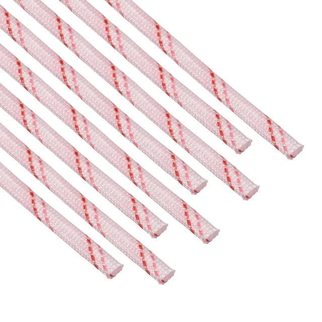 2mm Fibre Verre écran Manchon pour Protection 1500V 125C 2.6pieds 8Pcs