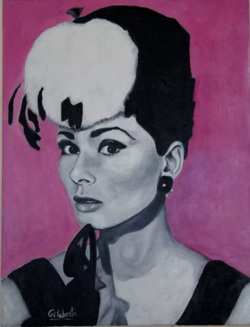 Audrey Hepburn   obra de Gilaberte