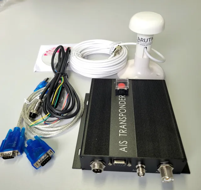 AIS class B Transponder SOTDMA +WiFi + GPS Antenne + USB Kabel Matsutec HA-102 2