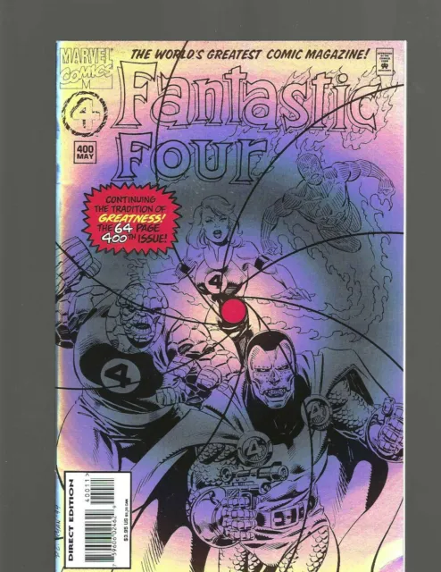 Fantastic Four # 400 (Marvel,1995) VF/NM 9.0,  Dr. Doom joins the FF
