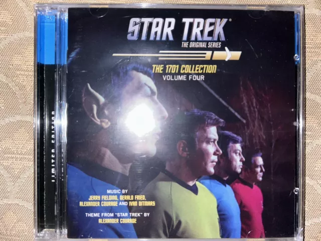 ALEXANDER COURAGE  STAR TREK The Original Series  TV soundtrack 2 CD 1701 Vol 4