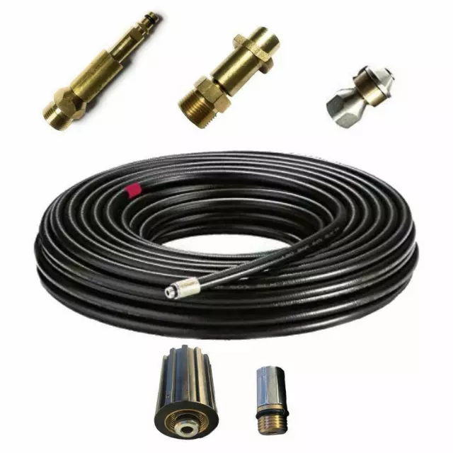 Tuyau pour Nettoyage de Tubes Kärcher HD Set Professionnel Hobby 4-teilig Et