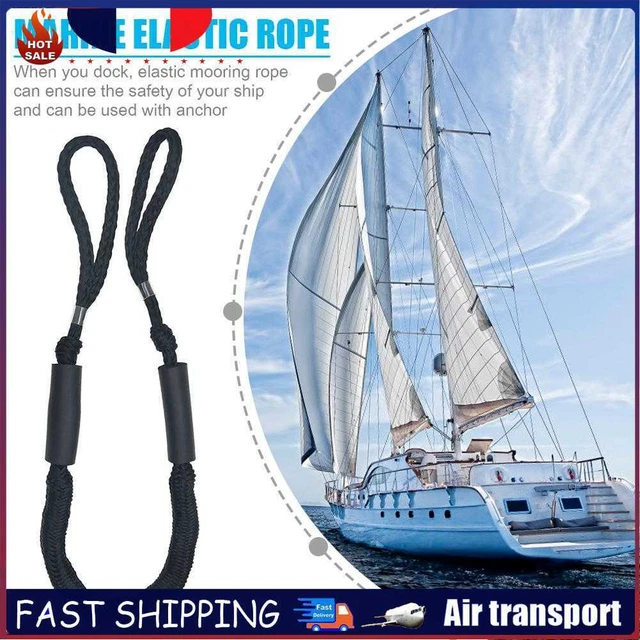 Quai de bateau Bungee Dock Line Accessoires de kayak Corde d'ancre d'amarrage él
