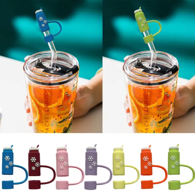 Straw Cover for Stanley Cup,6Pcs Cloud Straw Covers Compatible with Stanley  30&40 Oz Tumbler with Handle,Silicone Straw Topper for Stanley Cups (Straw  Covers Cap 6 PCS) 