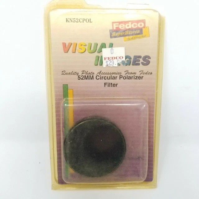 KENKO Polarizador Lente Filtro Circular PL 52mm CN52CPOL Reducción de Glades