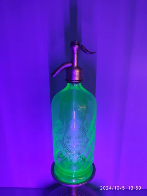 Siphon à Eau De Seltz Vintage - Ouraline Gazo-Siphon - Made In France - Années 1920