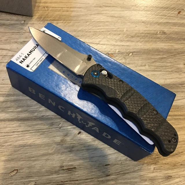 Benchmade 484-1 Nakamura AXIS S90V Carbon Fiber *Discontinued*