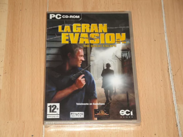 LA GRAN EVASION THE GREAT ESCAPE PARA PC CON STEVE McQUEEN NUEVO PRECINTADO