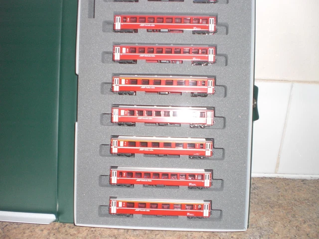 KATO N GAUGE RhB EW-1 PASSENGER CARS X 8 NEW 10-1414 £129.50 - PicClick UK