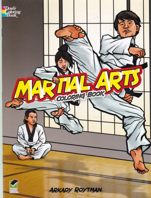 Martial Arts Coloring Book by Roytman Paperback New