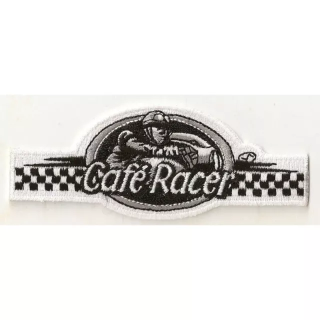 Ecusson Café Racer  100mm x 52mm