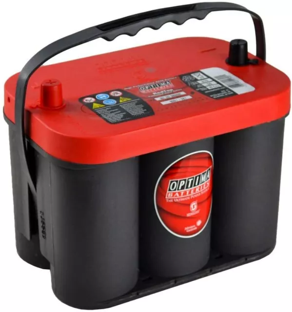 BATTERIA OPTIMA RTC4.2 REDTOP ROSSA 50Ah RT C 4.2 RED TOP EK508