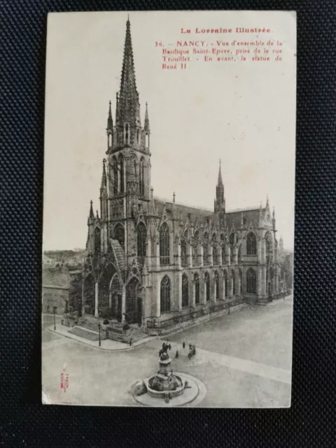 CPA 54 NANCY - Vue d'Ensemble de la Basilique Saint-Epvre