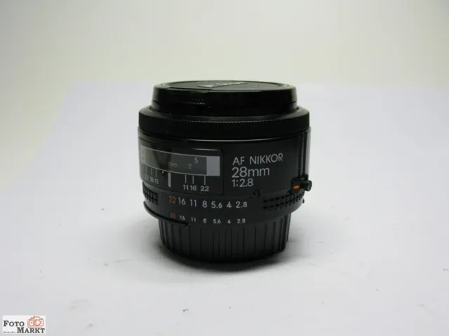 Nikon AF Nikkor 28 mm 1:2,8 Weitwinkel für DSLR Vollformat D750, D800, D700 850