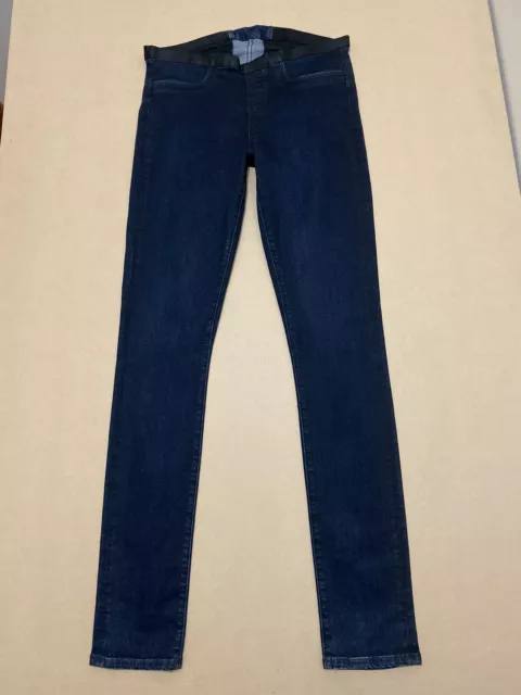 Helmut Lang Womens Pants Stretchy Leggings Size 29 Elastic Waist Denim Jeggings