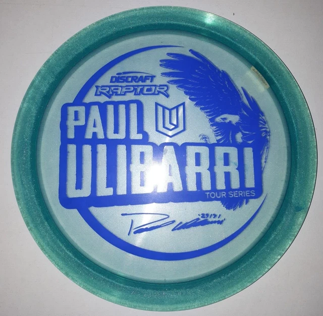 Raptor Paul Ulibarri Tour Series Discraft Metallic Z  Driver (9 4 0 3) Disc Golf