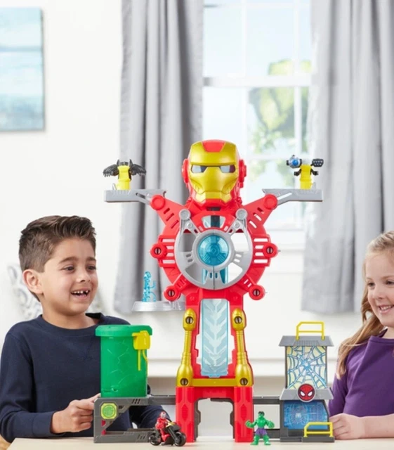 PLAYSKOOL HEROES MARVEL Super Hero Adventures Iron Man Headquarters