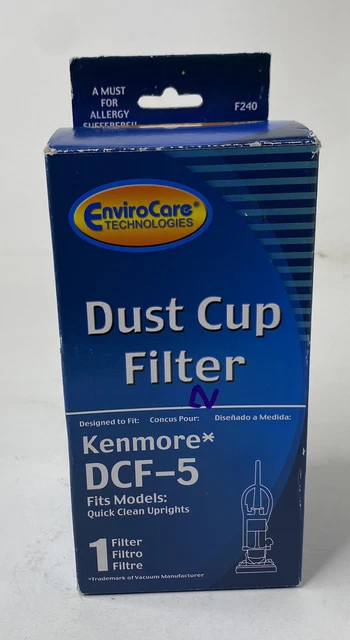 1 Kenmore HEPA Filter DCF5 Quick Clean Ultracare Vacuum